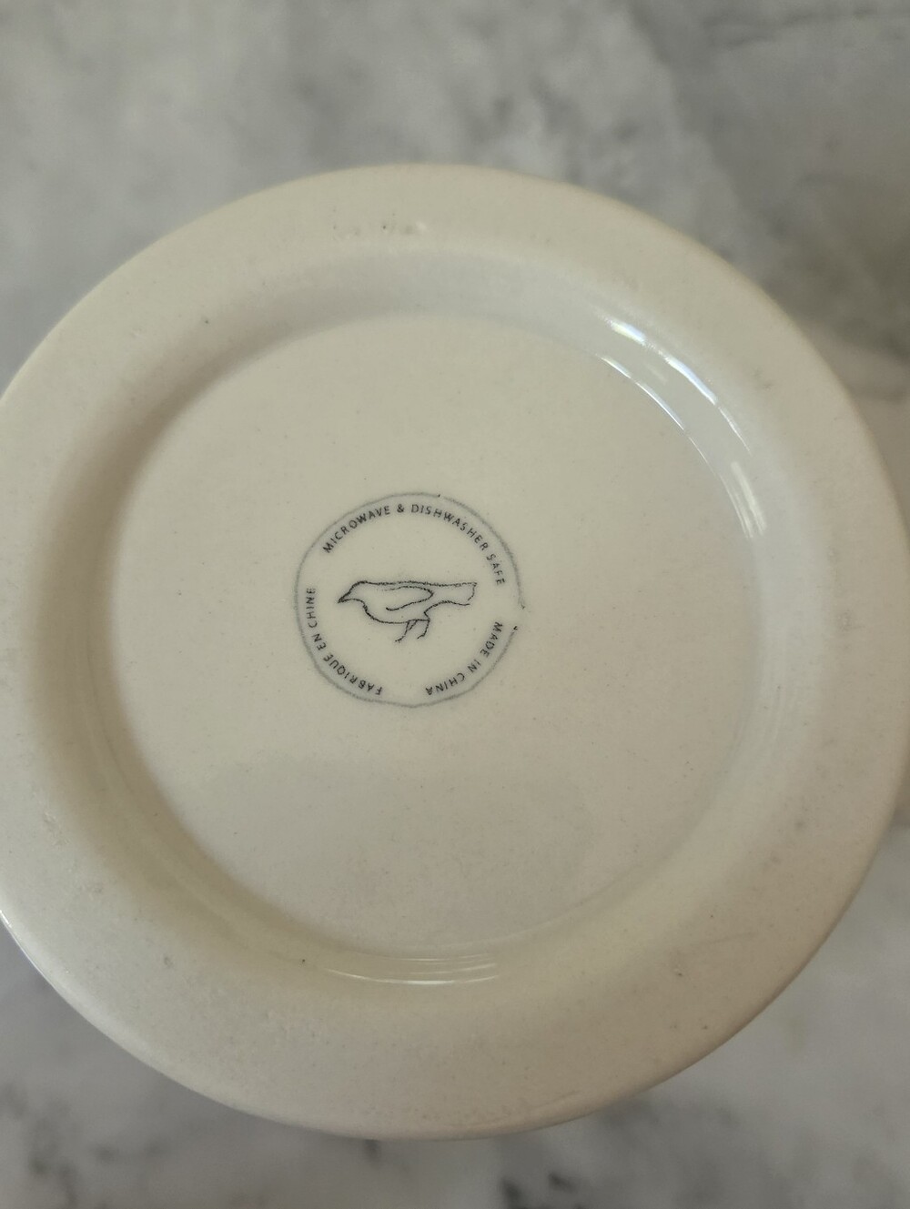 Anthropologie Monogram Initial Letter E Shaver Mug - Picture 4 of 4